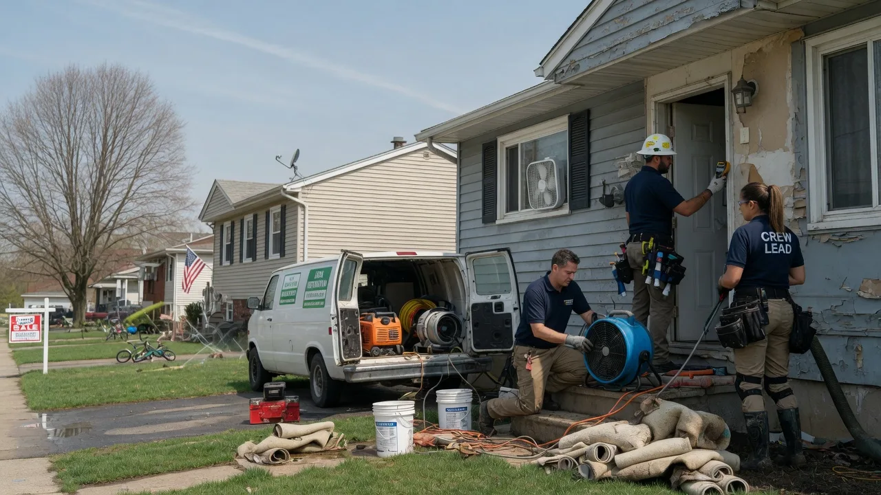 Flood Cleanup in Beaver Springs, PA near me